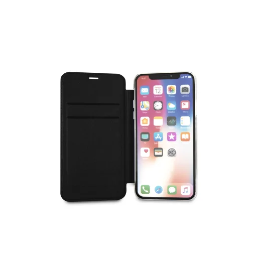 Karl Lagerfeld fliptok iPhone X/XS fekete - 3