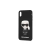 iPhone XS MAX fekete tok Karl Lagerfeld Karl Choupette thumbnail