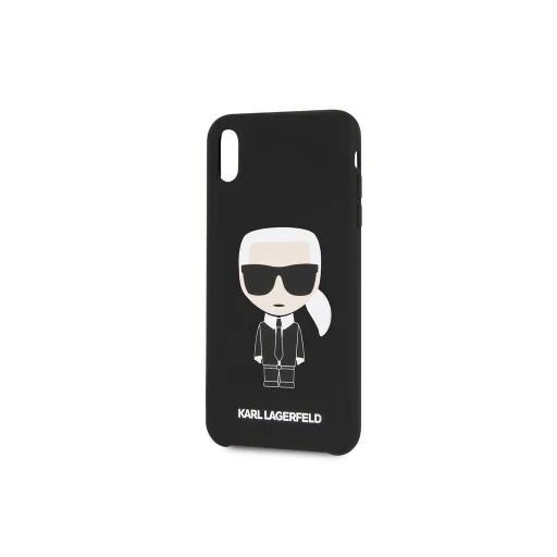 iPhone XS MAX fekete tok Karl Lagerfeld Karl Choupette - 1