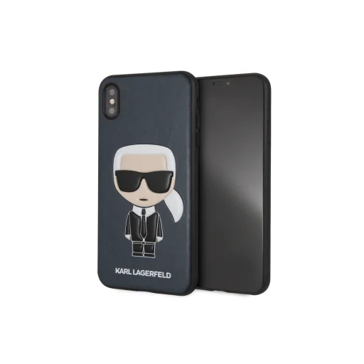 Karl Lagerfeld Iconic tok iPhone XS MAX kék - 3