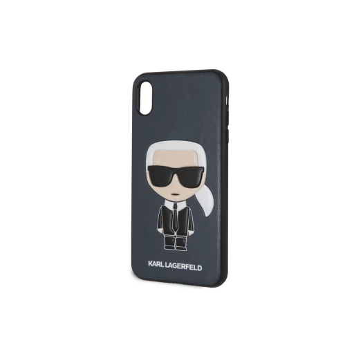 Karl Lagerfeld Iconic tok iPhone XS MAX kék - 1