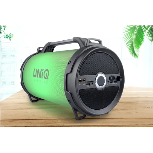 UNIQ Tune hordozható bluetooth hangszóró LED világítással szürke (karaoke) - 1