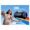 UNIQ Sing hordozható bluetooth hangszóró LED világítással fekete thumbnail