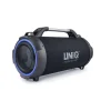 UNIQ Sing hordozható bluetooth hangszóró LED világítással fekete thumbnail
