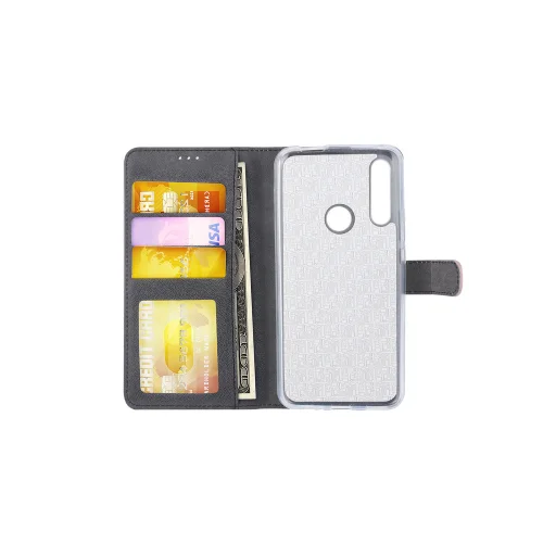 Mágneses fliptok kártyatartóval Huawei P Smart Z pink - 3