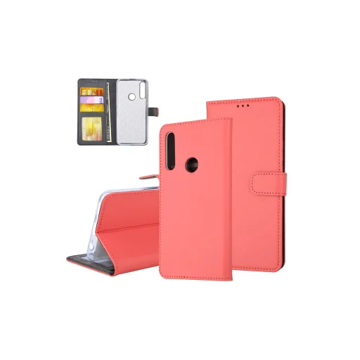 Mágneses fliptok kártyatartóval Huawei P Smart Z piros - 5