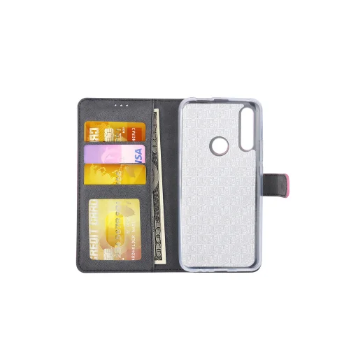 Mágneses fliptok kártyatartóval Huawei P Smart Z pink - 6