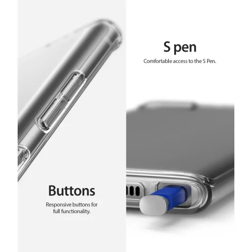 Ringke Air Samsung Note 10 Clear tok átlátszó kialakításban - 2