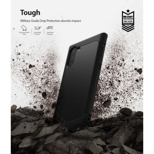 Ringke Onyx Samsung Note 10 tok Black fekete - 6