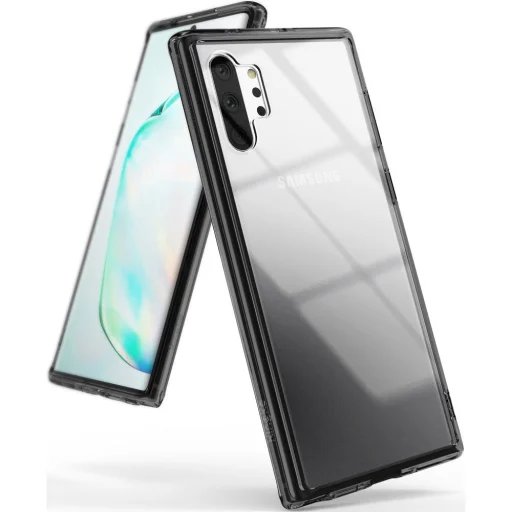 Ringke Fusion Samsung Note 10+ Plus tok Smoke fekete kialakításban - 1