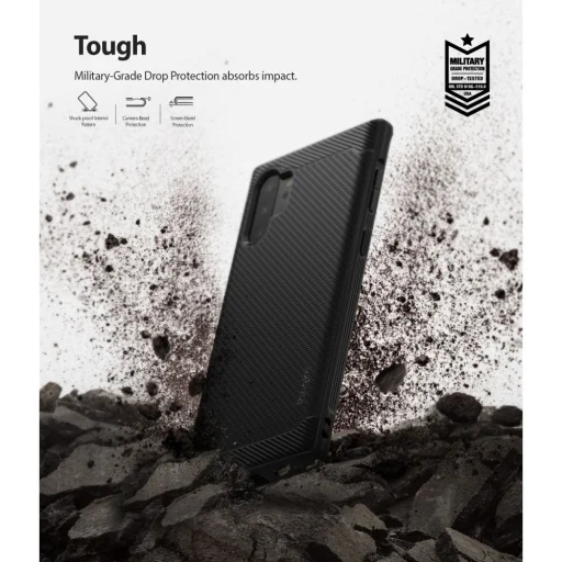 Ringke Onyx Samsung Note 10+ Plus tok Black fekete - 6