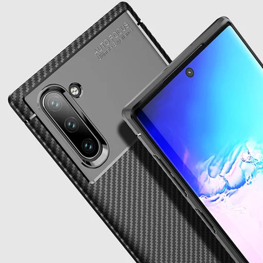 SMD N10-013 Samsung Galaxy Note 10 TPU puha tok barna színben - 8