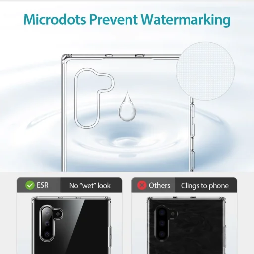 ESR Air Shield Samsung Note 10 áttetsző - 10