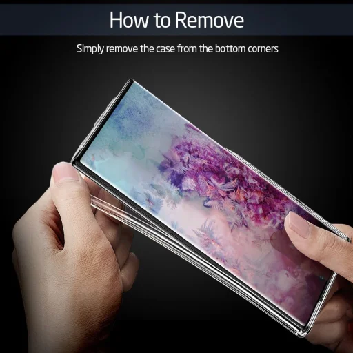 ESR Ice Shield Samsung Note 10+ áttetsző - 8