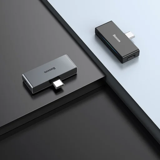 Baseus L57 USB Type-C/ 3.5 Jack audio átalakító adapter fekete - 12