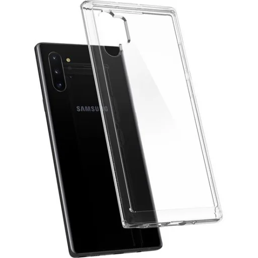Spigen Liquid Crystal hybrid flexibilis TPU gél tok Samsung Note 10+ áttetsző - 7