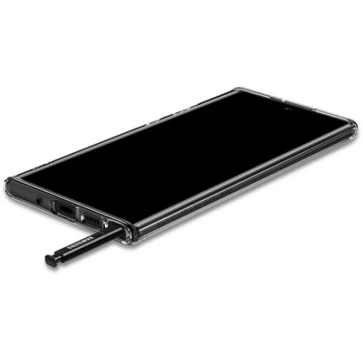 Spigen Liquid Crystal hybrid flexibilis TPU gél tok Samsung Note 10+ áttetsző - 2