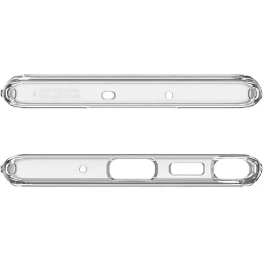Spigen Liquid Crystal hybrid flexibilis TPU gél tok Samsung Note 10+ áttetsző - 3