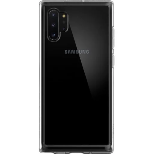 Spigen Liquid Crystal hybrid flexibilis TPU gél tok Samsung Note 10+ áttetsző - 4