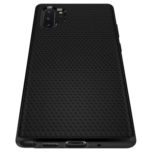Spigen Liquid Air tok Samsung Note 10+ matt fekete színben - 5