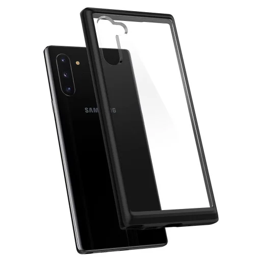 Spigen Ultra Hybrid tok Samsung Note 10 matt fekete - 5