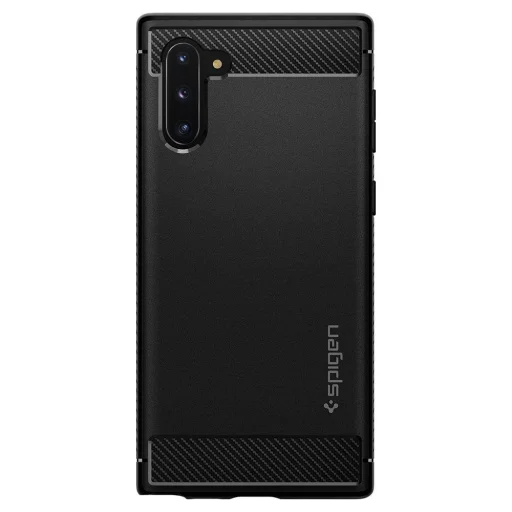 Spigen Rugged armor tok Samsung Note 10 Matt fekete - 2
