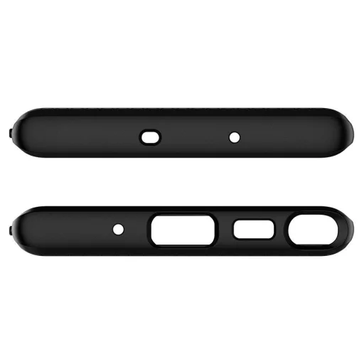 Spigen Liquid Air tok Samsung Note 10 matt fekete színben - 9