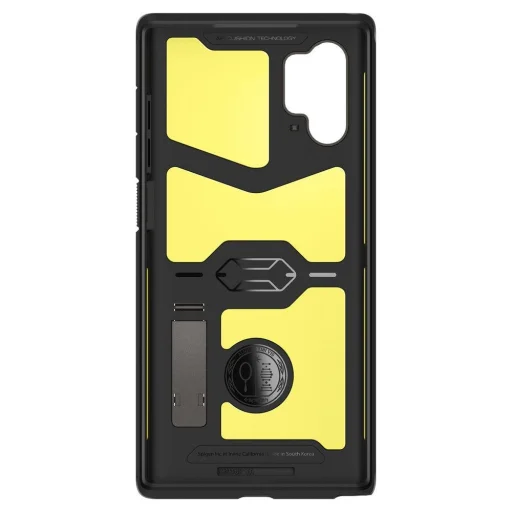 Samsung Note 10+ Plus Spigen Tough armor tok Gunmetal színben - 3