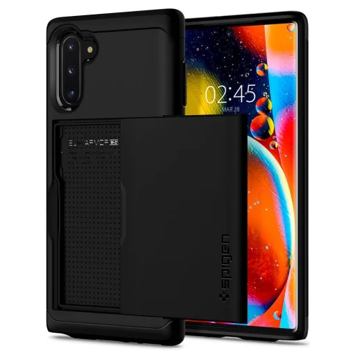 SPIGEN Slim armor CS tok Samsung Note 10 fekete - 1