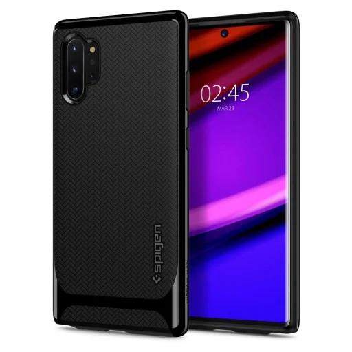 Spigen Neo Hybrid tok Samsung Note 10+ Midnight Black színben - 1