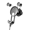 Baseus YY Gravity autós telefontartó USB Type-C ezüst thumbnail