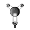 Baseus YY Gravity autós telefontartó USB Type-C ezüst thumbnail