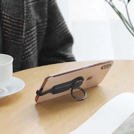 Hoco 3,5 audi jack/1xLightning elosztó adapter fekete - 8