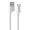 Remax Camaroon Type-C USB kábel fehér thumbnail