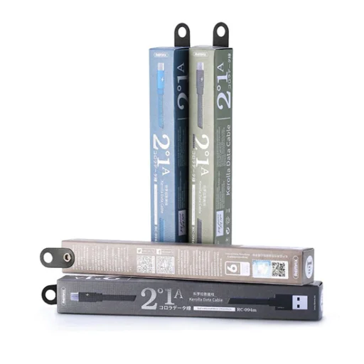 Remax Kerolla USB- USB Micro USB fehér 1 m - 12