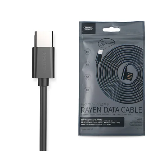 Remax Rayen USB - USB Type C fekete - 2