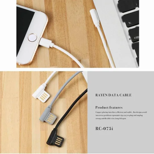 Remax Rayen USB - USB Type C fekete - 9