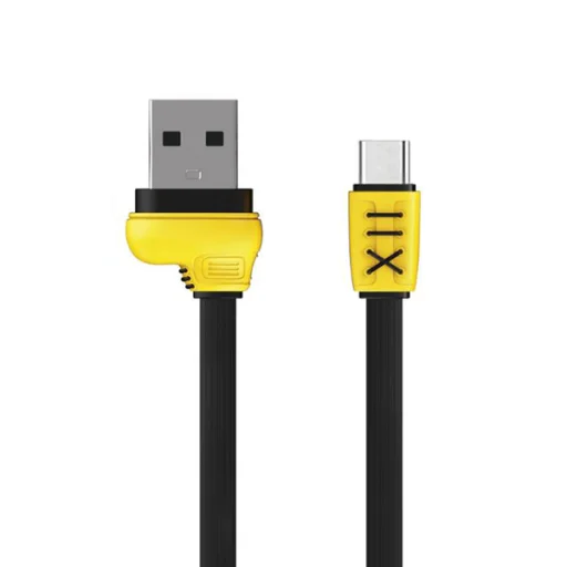 Remax USB Type-C kábel 1m fekete - 1