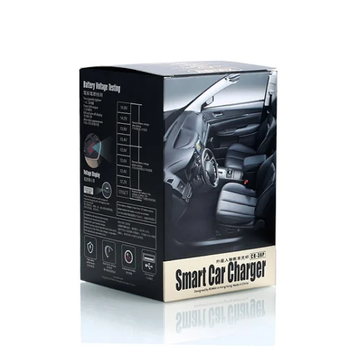 Remax autós szivargyújtós töltő elosztó fehér - 2