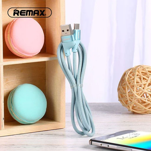 Remax Camaroon USB/Type-C kábel zöld - 10