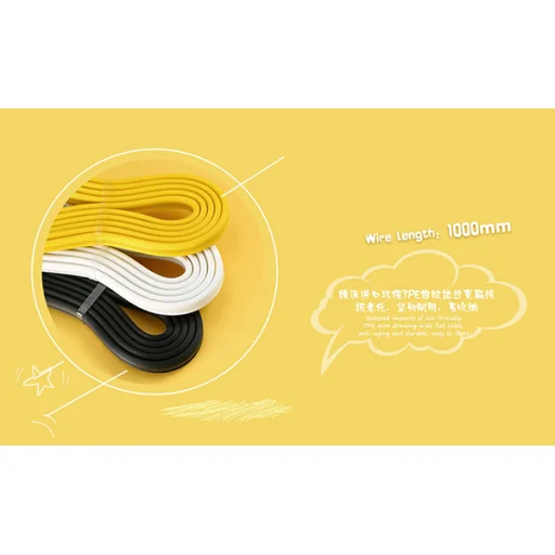 Remax Lemen Micro USB kábel sárga - 10