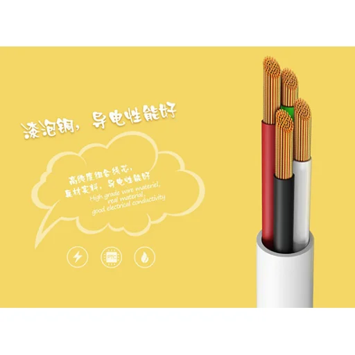 Remax Lemen Micro USB kábel sárga - 13