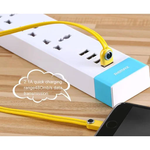 Remax Lemen Micro USB kábel sárga - 3