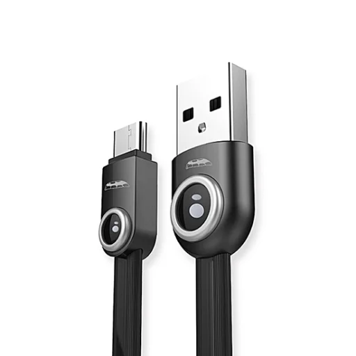 Remax Lemen Micro USB kábel fekete - 1