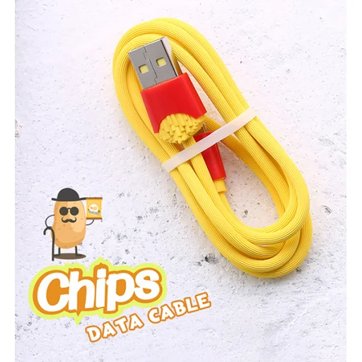 Remax Chips USB Type-C kábel sárga - 11