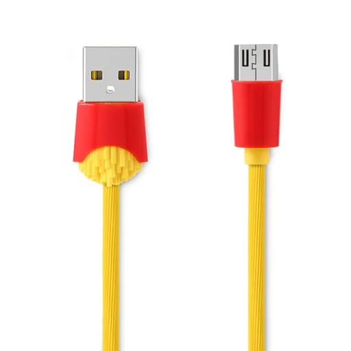 Remax Chips Micro USB kábel sárga 1m - 1
