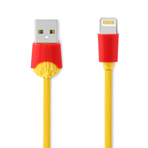 Remax Chips USB/Lightning kábel sárga - 1