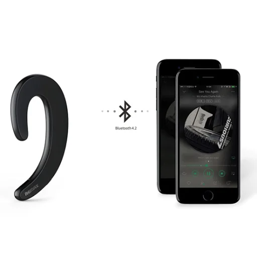 Remax Bluetooth headset kék - 3