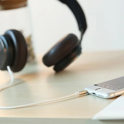 Remax Aux mini audio jack 1 méter FEHÉR - 1