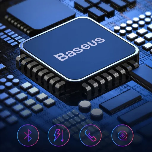 Baseus Encok A03 vezeték nélküli vízálló bluetooth 5.0 headset fehér - 10